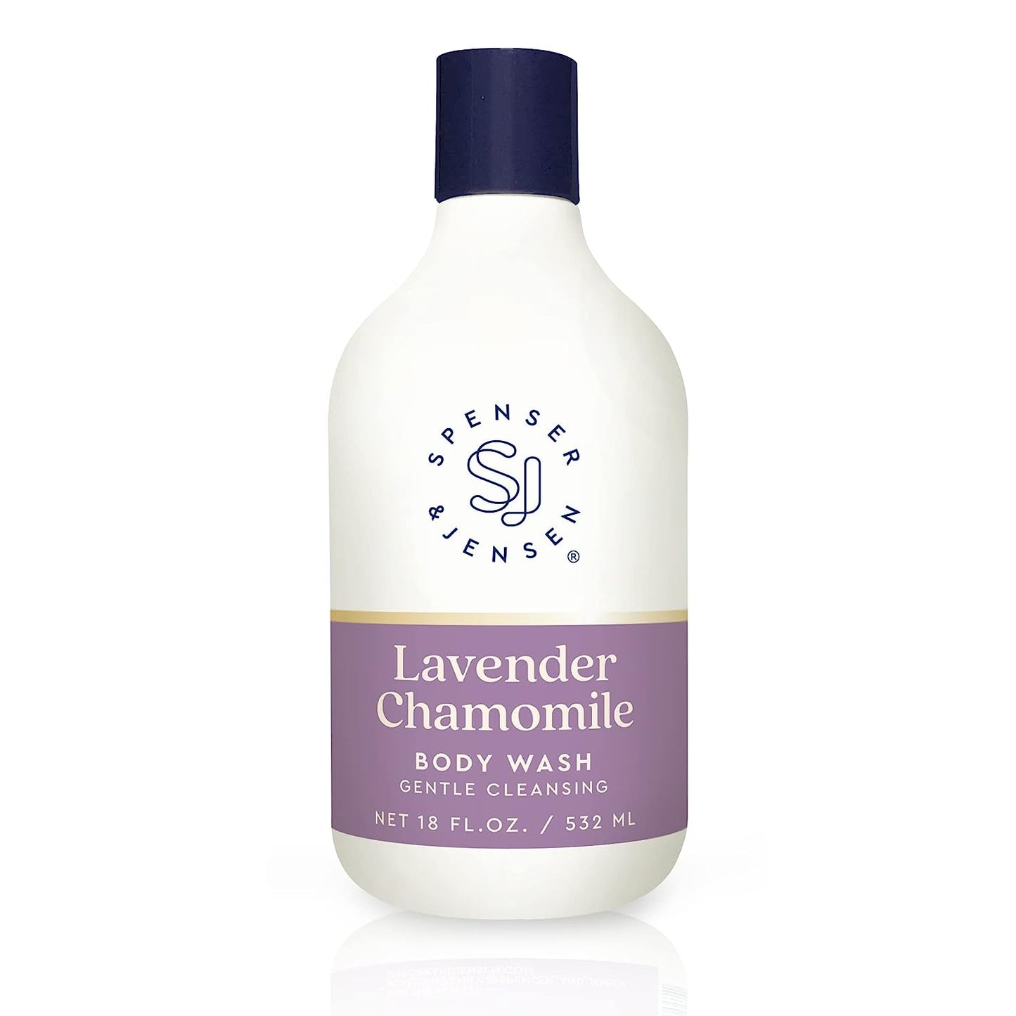 Spenser & Jensen Daily Moisturizing Body Wash with Lavender & Chamomile 18 Oz