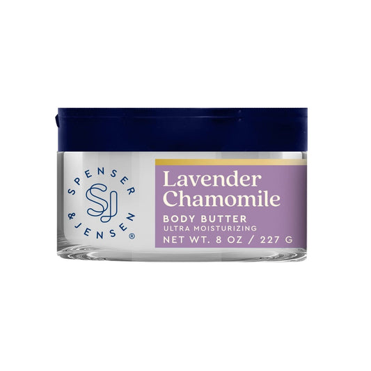 Spenser & Jensen Hydrating Lavender & Chamomile Body Butter 8 Oz