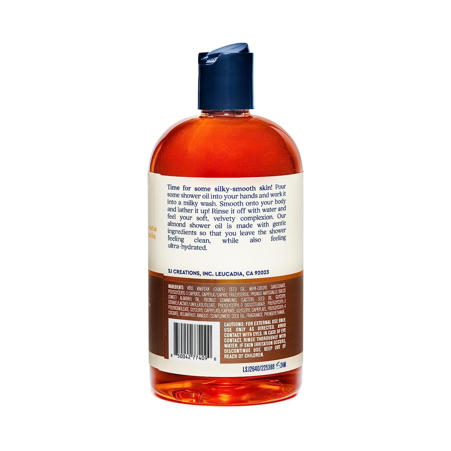 Spenser & Jensen Hydrating Almond Shower Oil 16.8 Oz