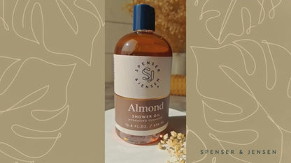 Spenser & Jensen Hydrating Almond Shower Oil 16.8 Oz