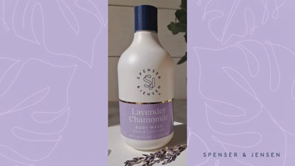 Spenser & Jensen Daily Moisturizing Body Wash with Lavender & Chamomile 18 Oz